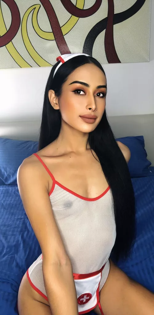 Get your cock in my bed.