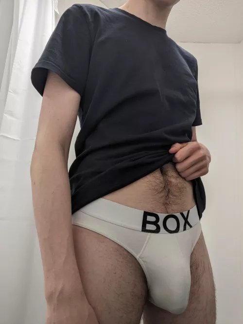 Getting changed after a shower