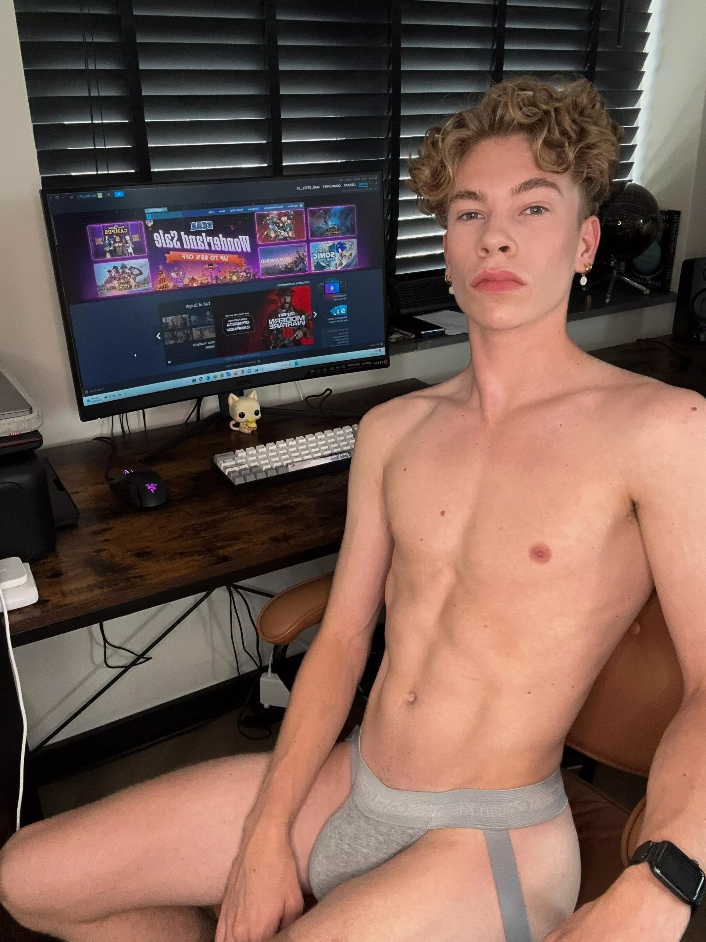 Got my new jockstrap, is it approved? :)