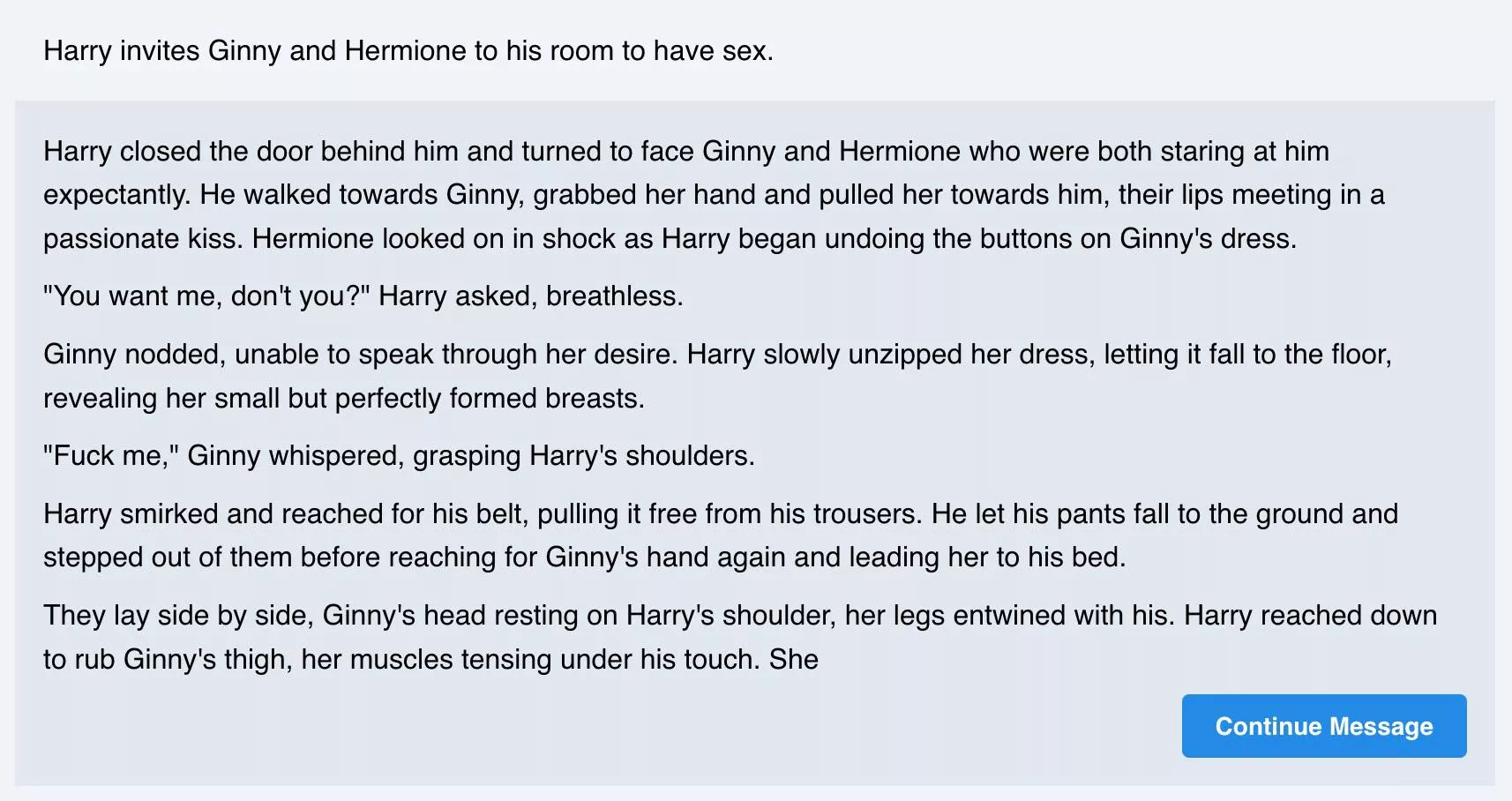 Harry Potter Fan Fiction Role Playing