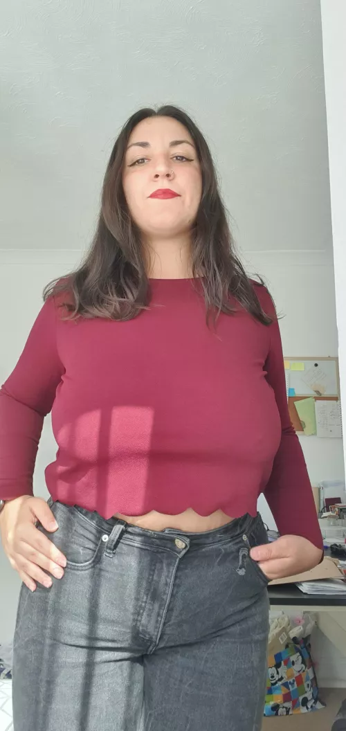 I love the top, but I got a feelings that it won't hold much 🙈