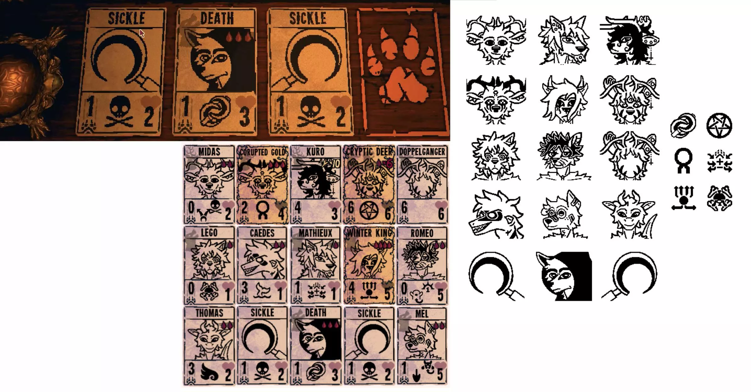 Inscryption furry cards !