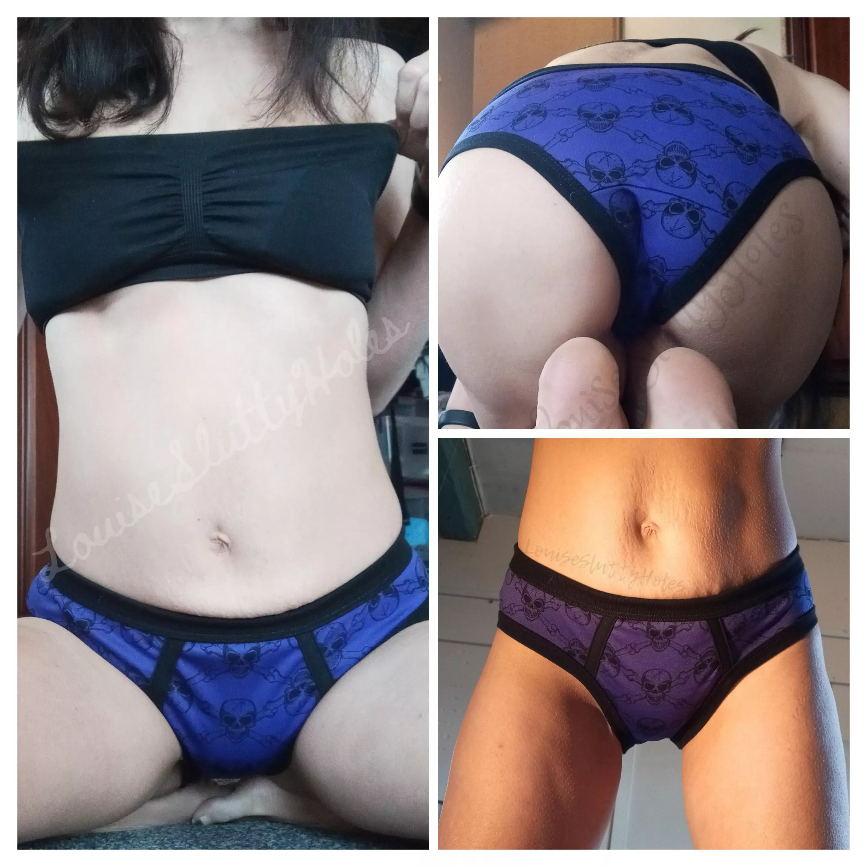 Is this Grandma too old to rock Skull panties?