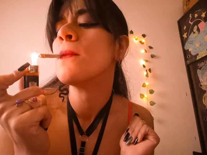 It excites me to throw all the smoke in your face...