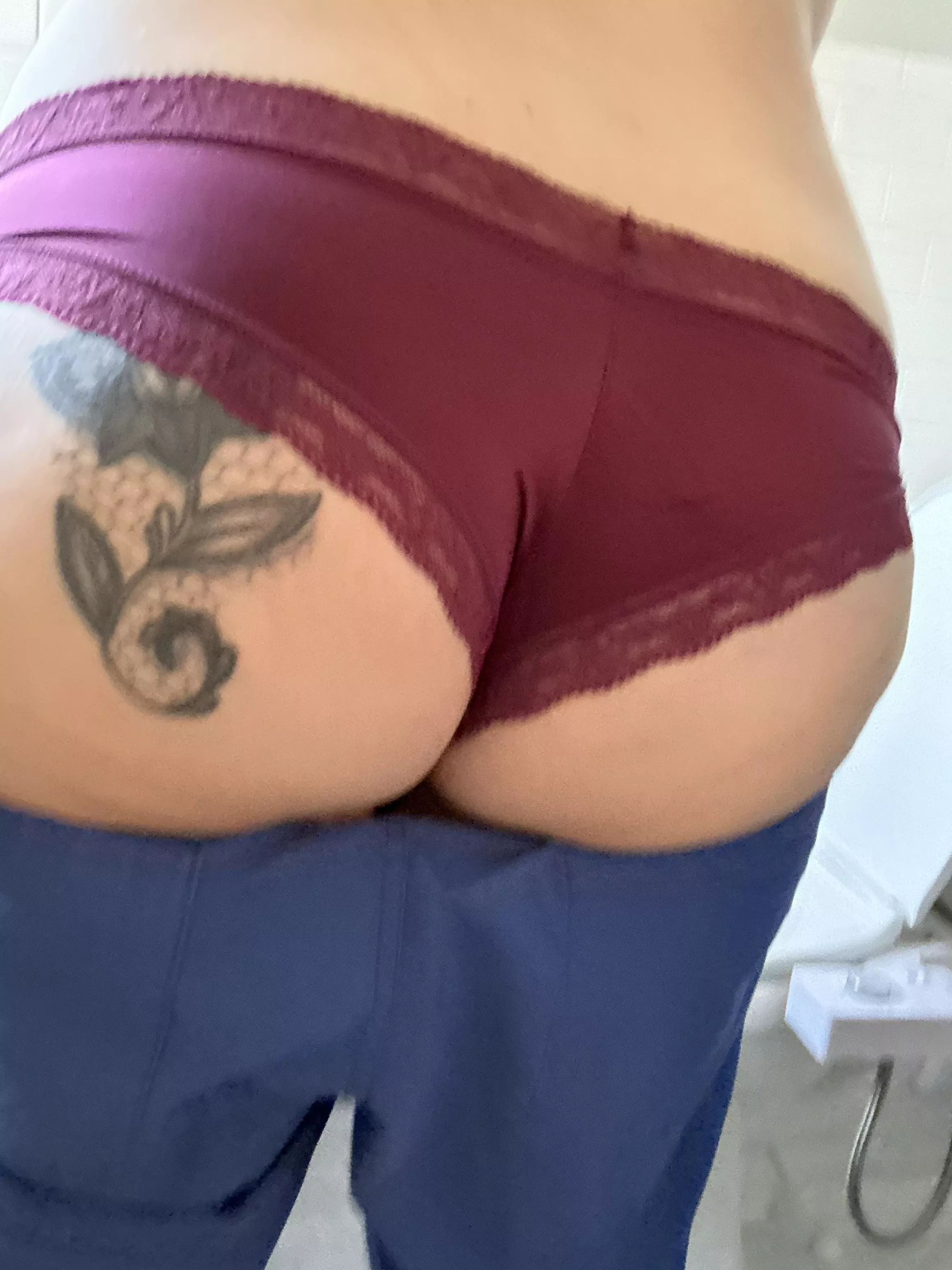 Likes what’s hiding under my scrubs?