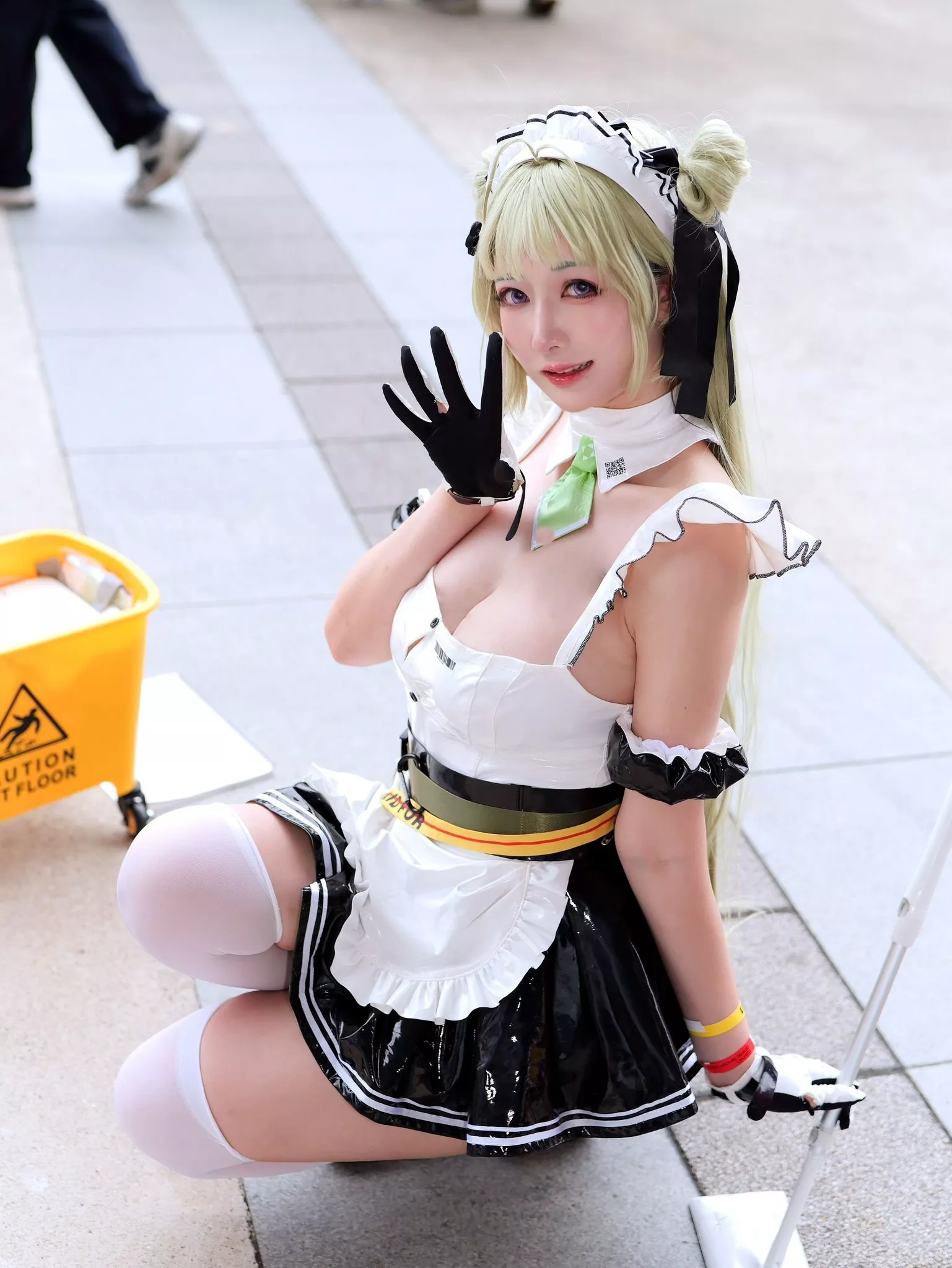 Maid Soda cosplay by 3rd_kafkaf [NIKKE]