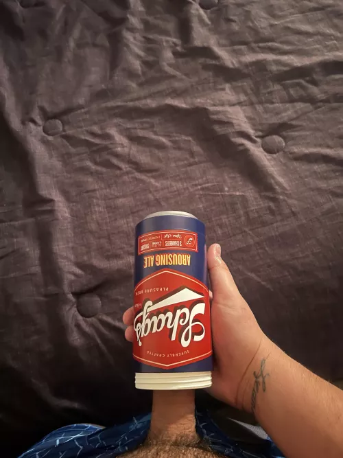 My wife said she brought me home a beer this wasn’t what I had in mind 😈