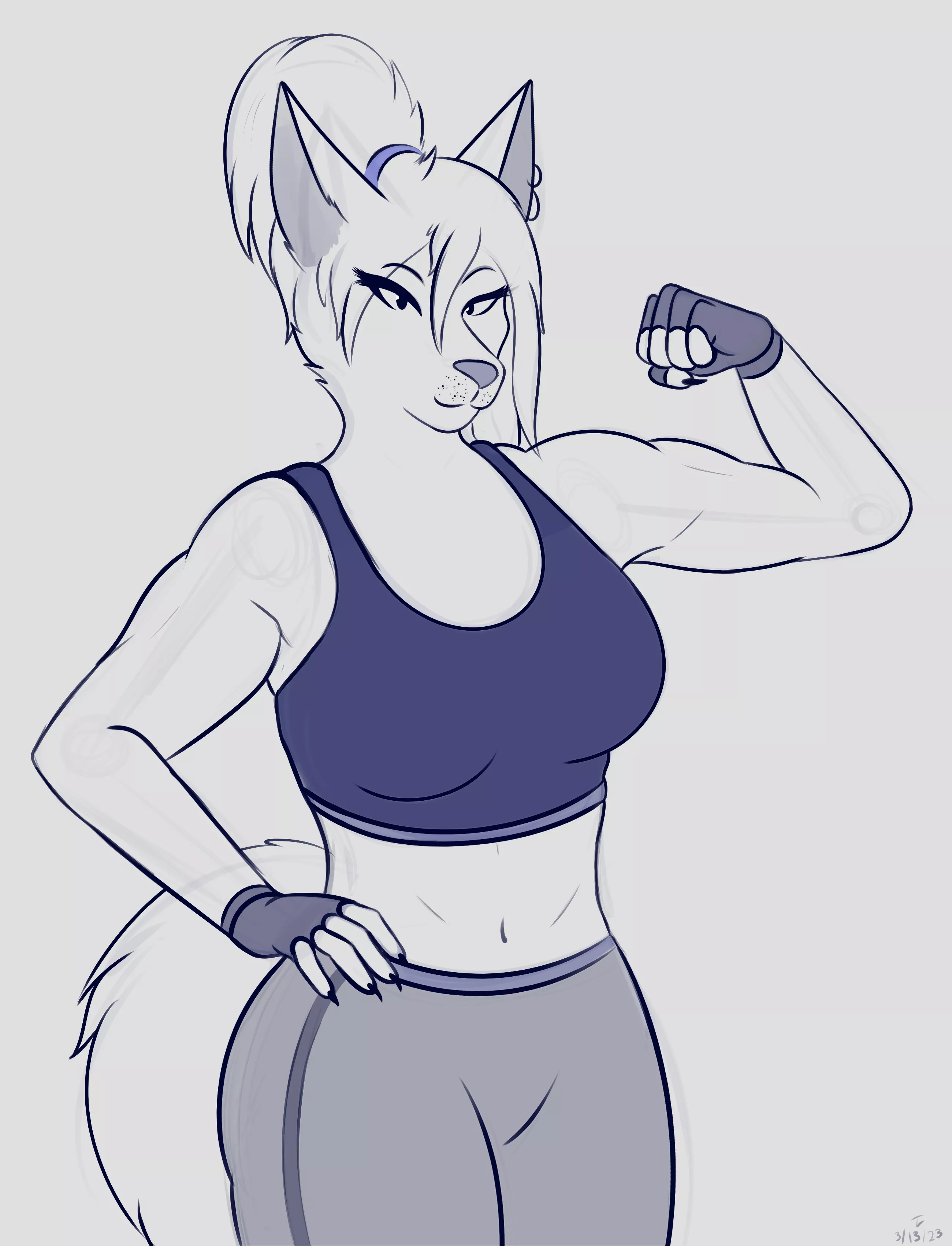 [OC] Gains💪🐺