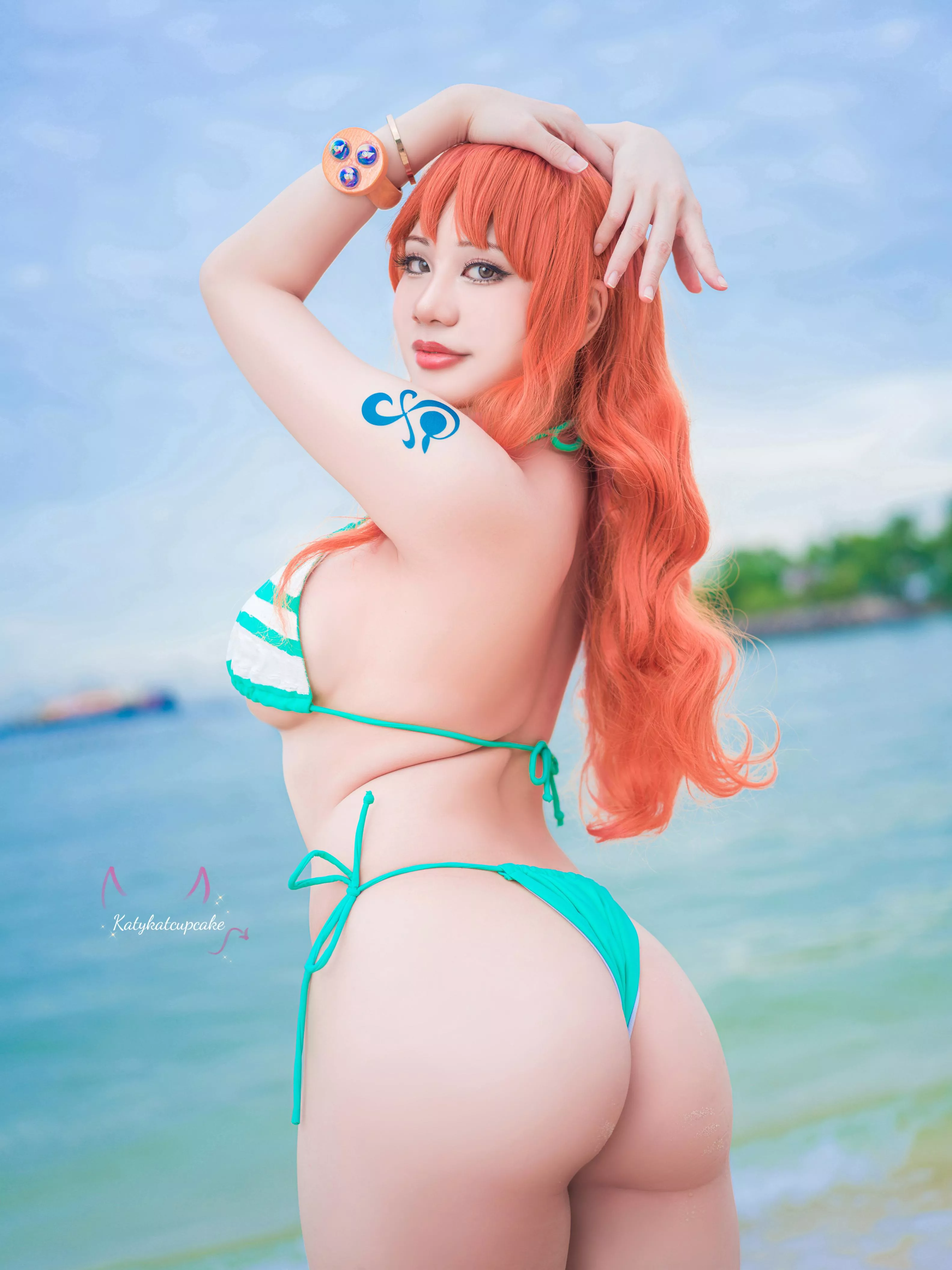 [Self] Nami Bikini Cosplay by katykatcupcake (One Piece)