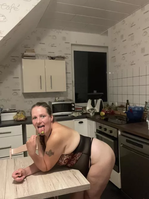 Shhhh don’t tell hubby what we did in the kitchen...