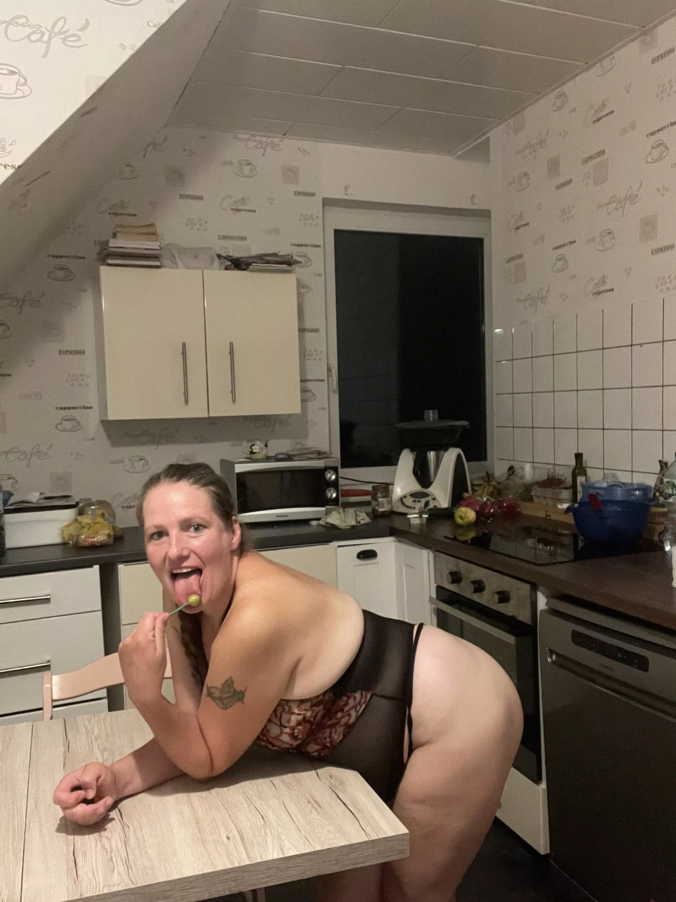 Shhhh don’t tell hubby what we did in the kitchen...