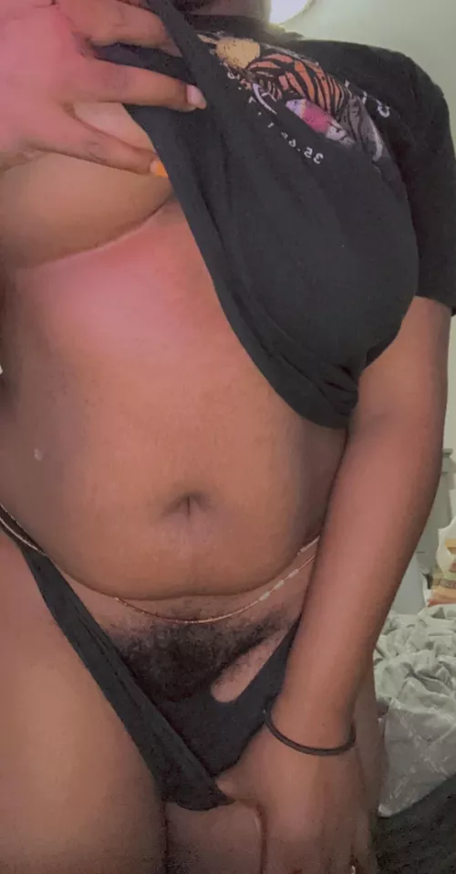 So Much Hair You Can’t Even See My Pussy. Do You Like It That Way?