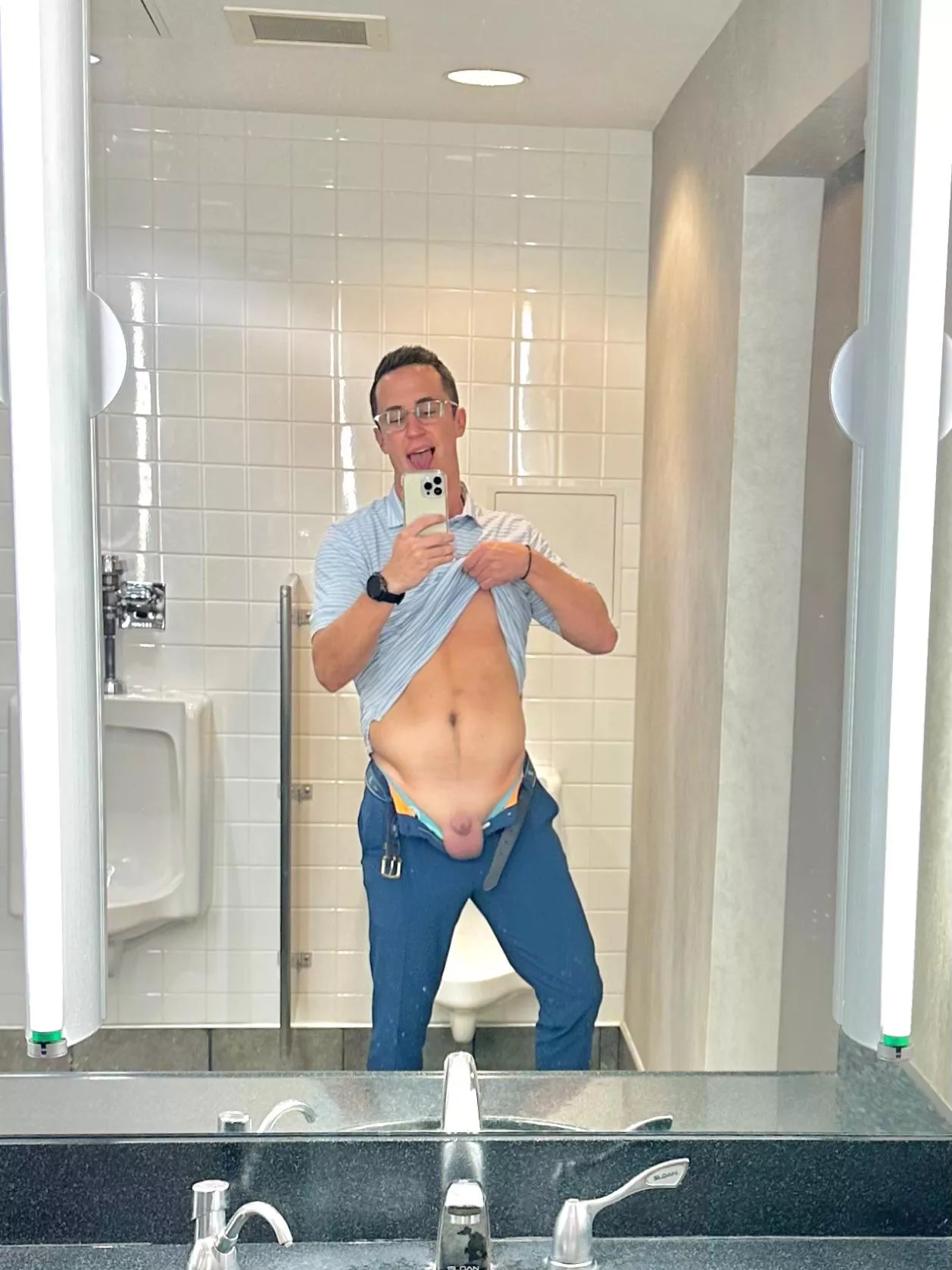 Softies, what do I do w swollen balls at work?!