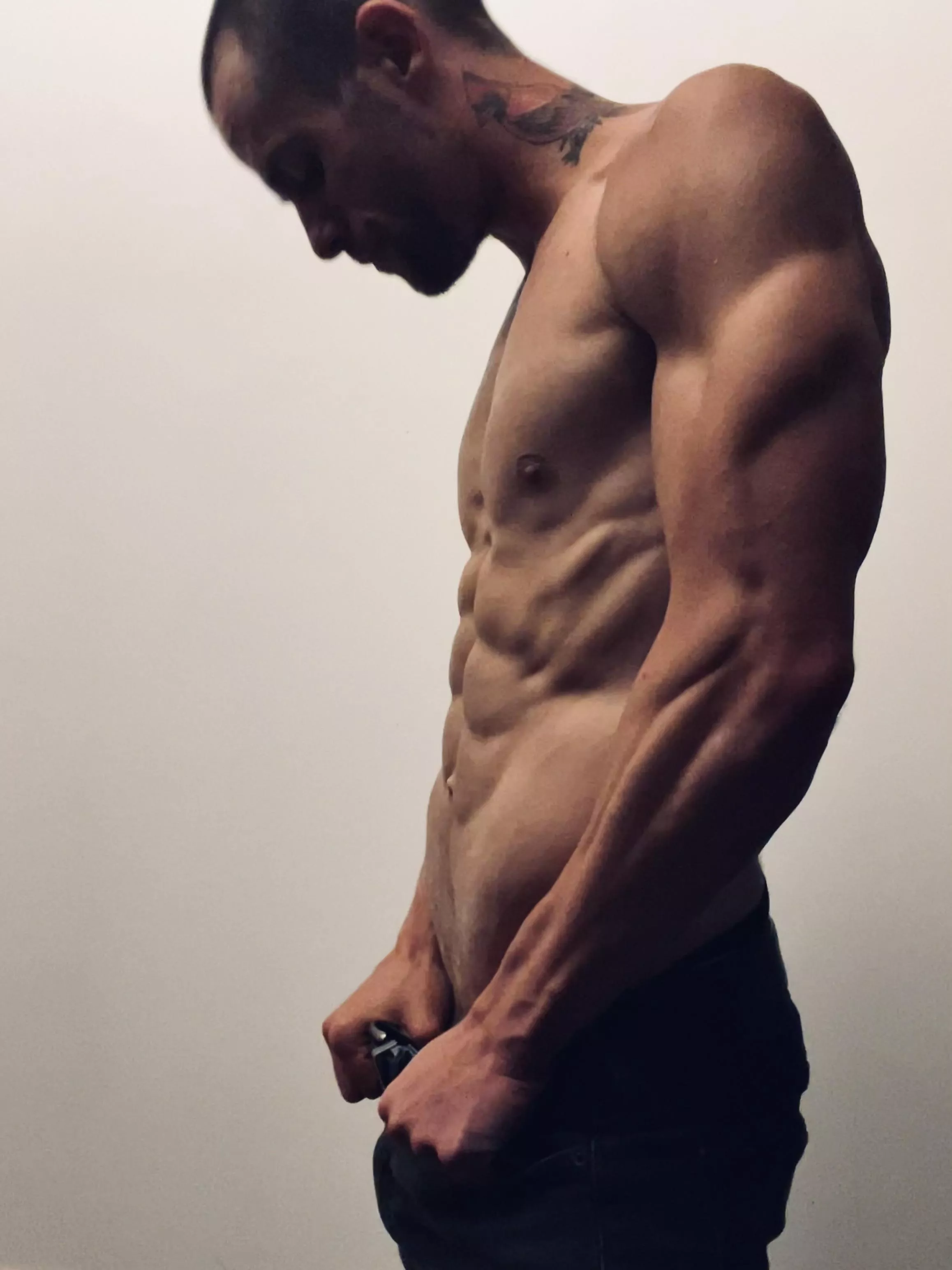 The only truly fair process - carving your own body. It took over 34 years but ive found what grips me.