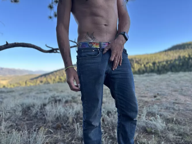 The pants will come off, I promise!