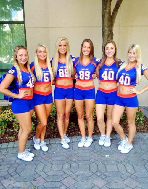 Which Boise St cheerleader?