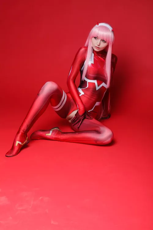 Zero Two from Darling in the Franxx by Sia Siberia