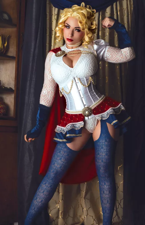 1887 Power Girl by JenniferVanDamsel