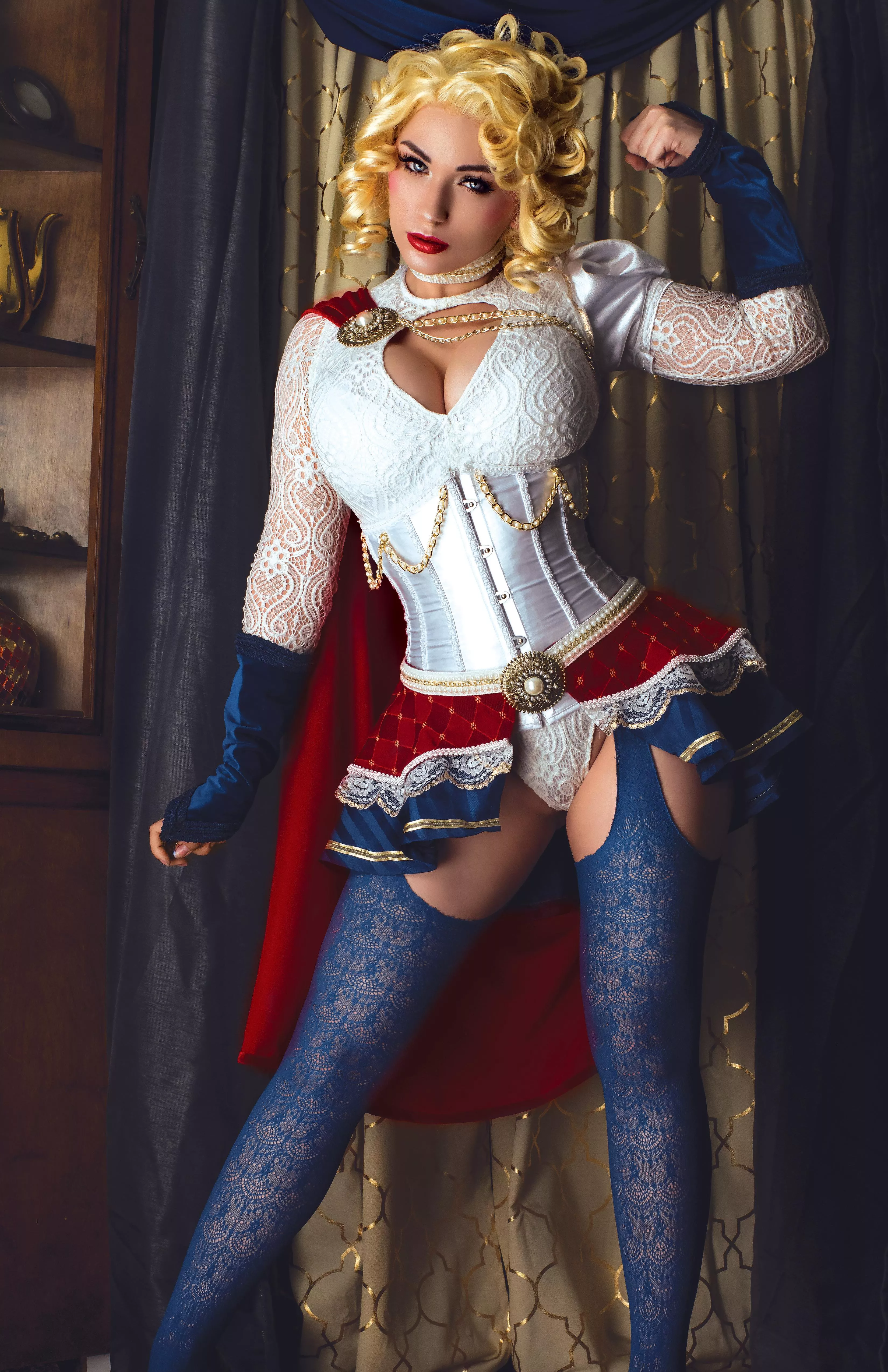1887 Power Girl by JenniferVanDamsel
