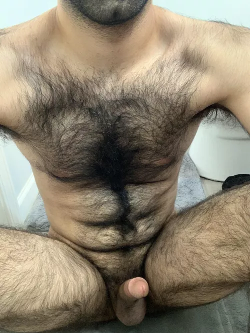 A quick pic before my shower