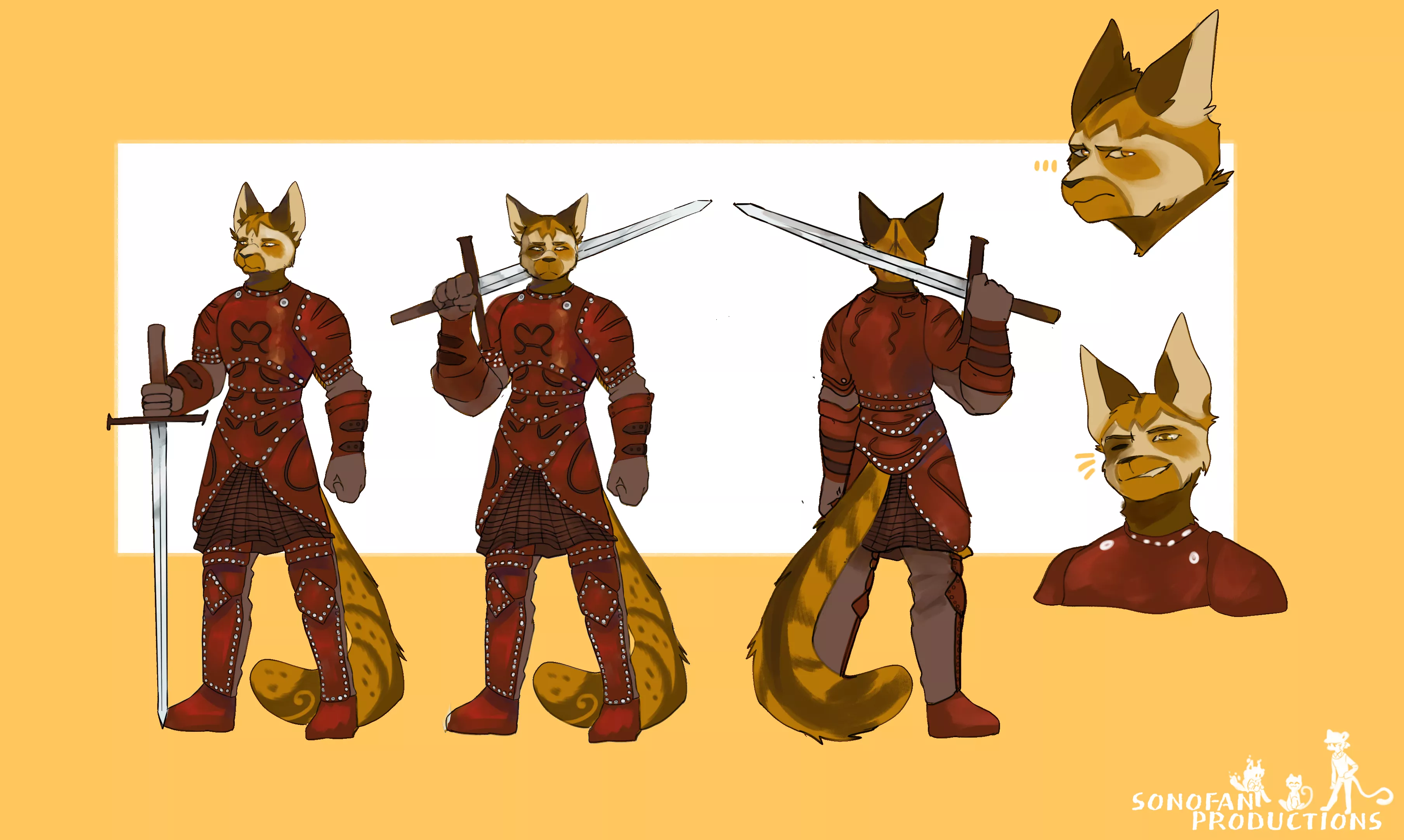 Cat knight. What do you guys think? (art by me)