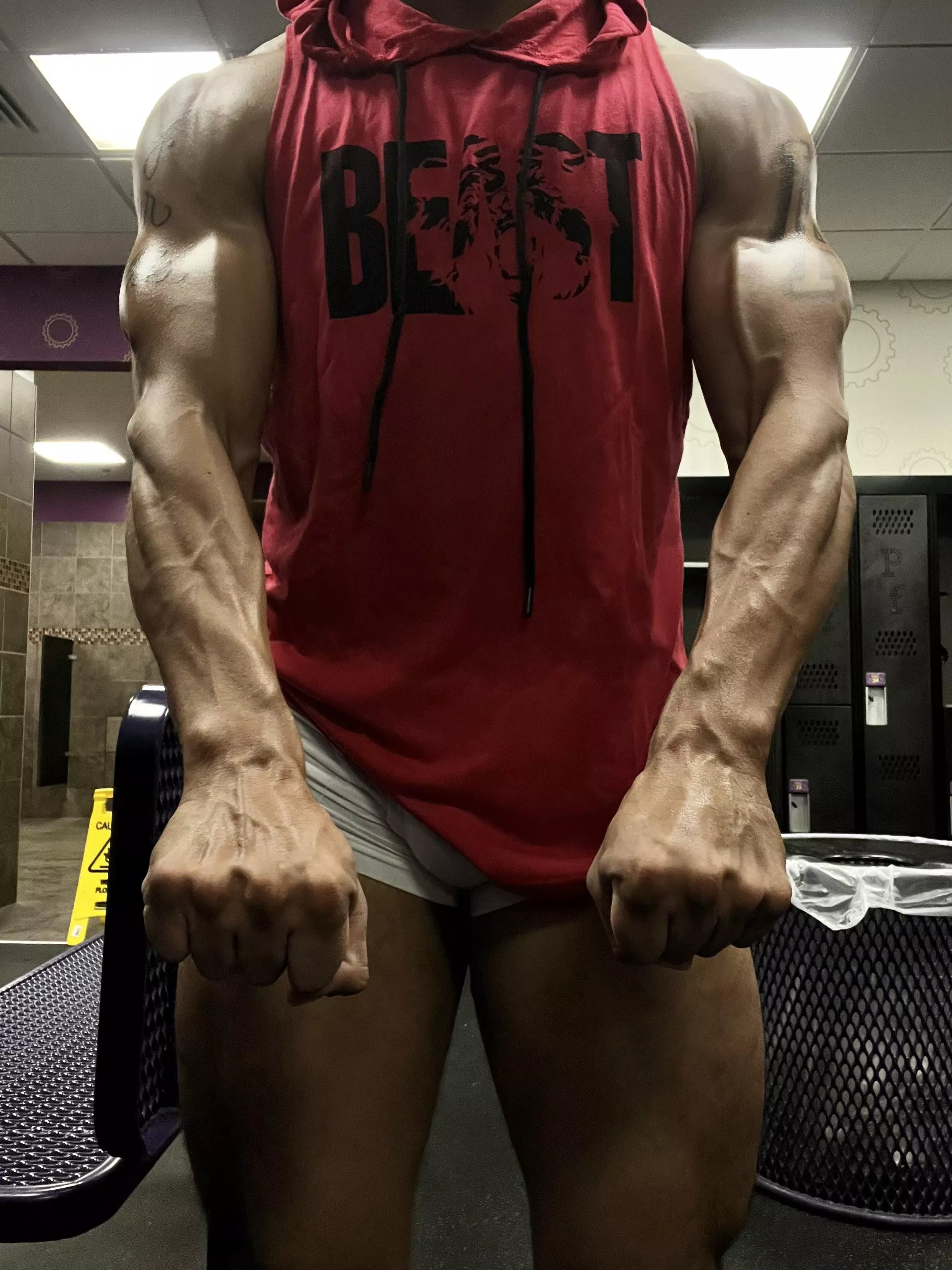 Forearms from the top