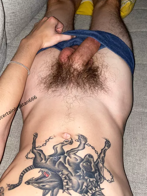 Growing long and unruly 😈