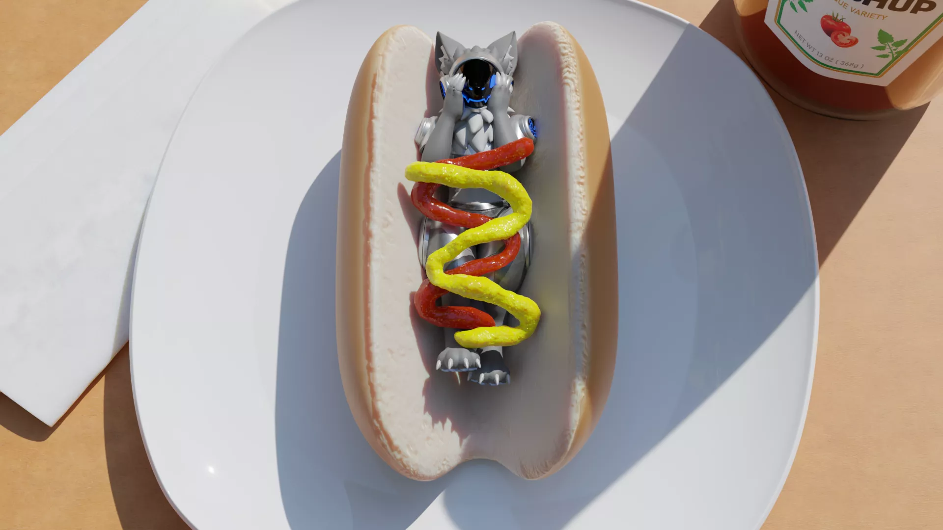 He ate my sausage 3:<