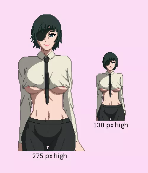 Hey there! I've been baffling which pixel size I will use for my future uploads. I have already sets of 300x300px size arts but it is time consuming hence I am thinking of doing 150x150 size in order to make more arts faster. Comment down your opinions 