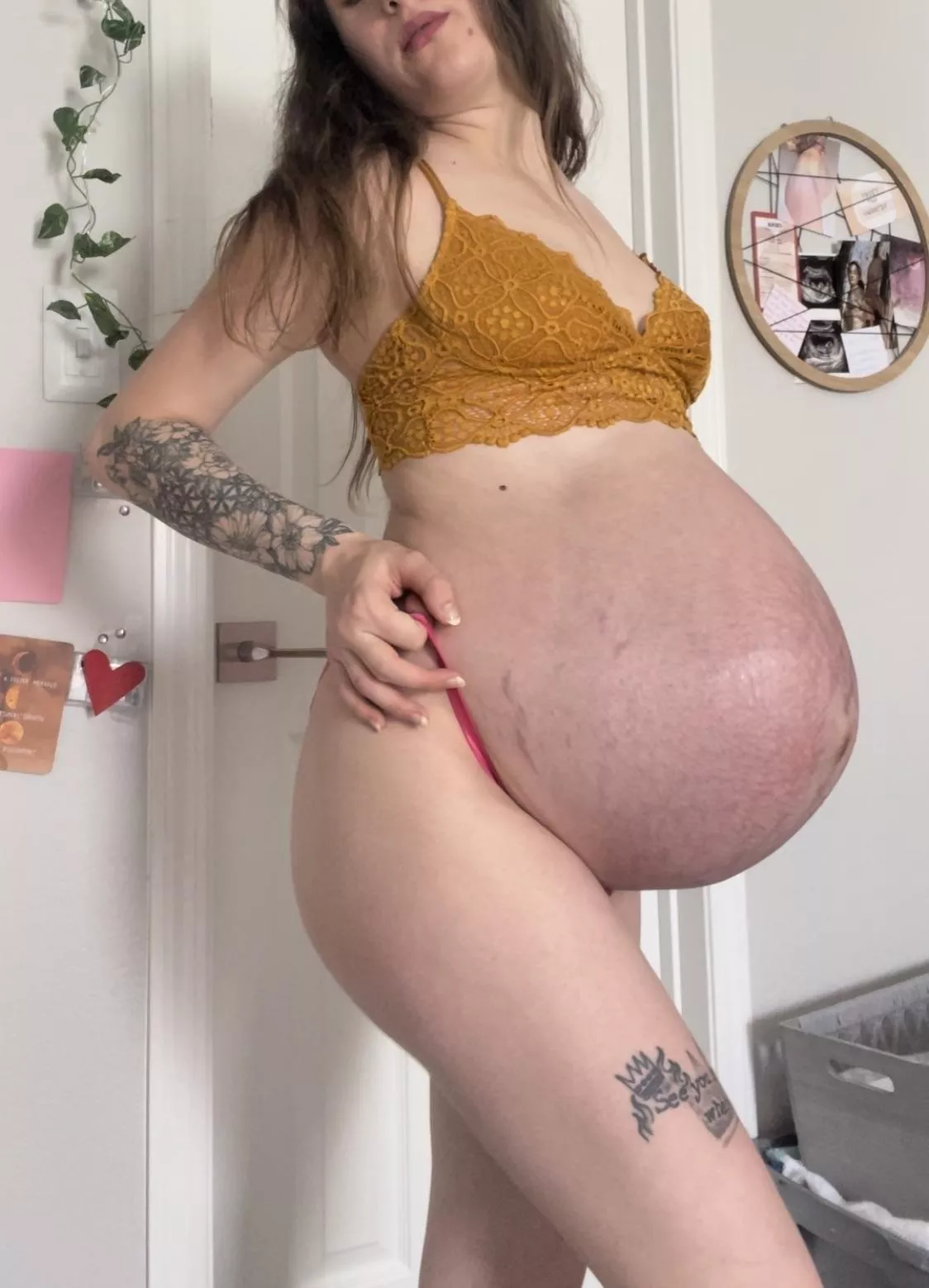 how does my pregnant belly make you feel?