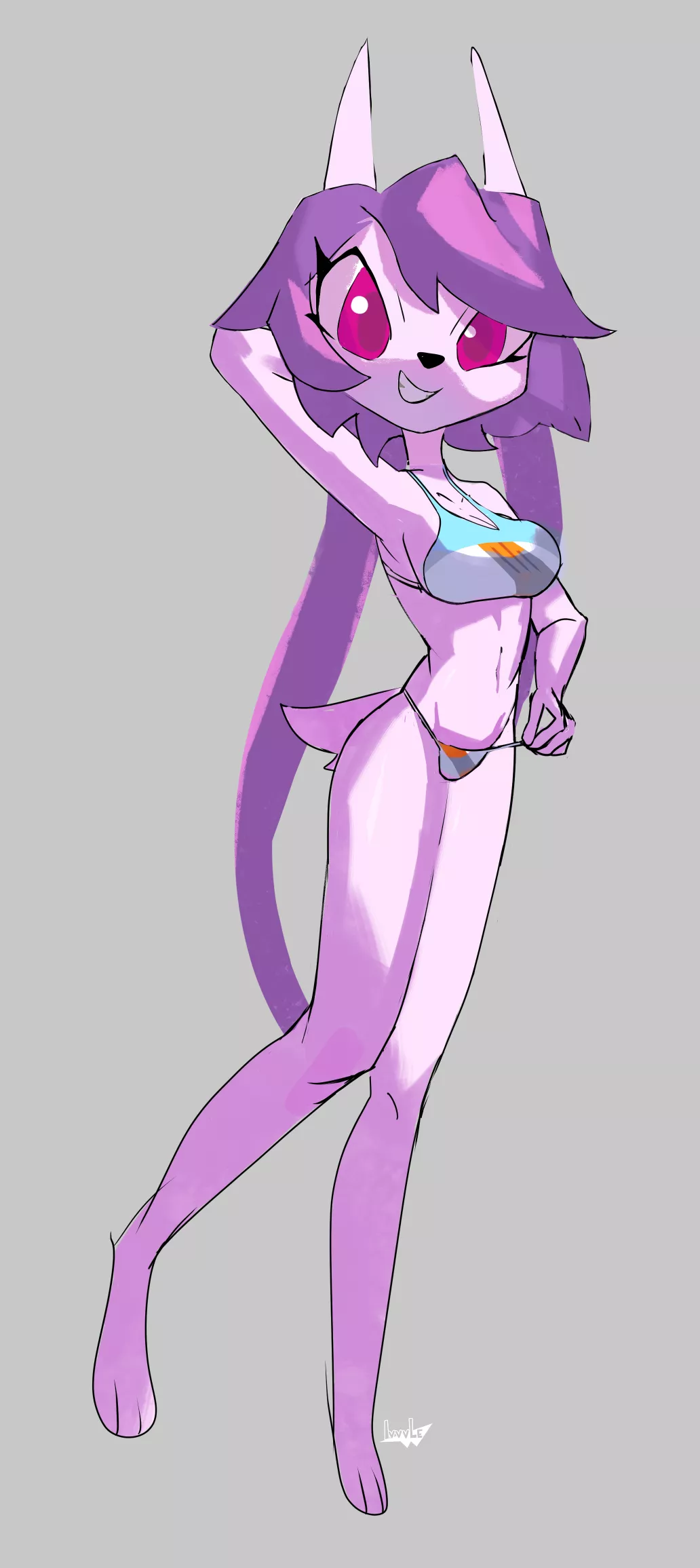 I finally got to play Freedom Planet 2, here's a Lilac doodle (art by me)