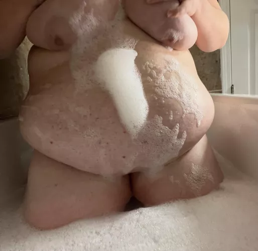 I love getting soapy