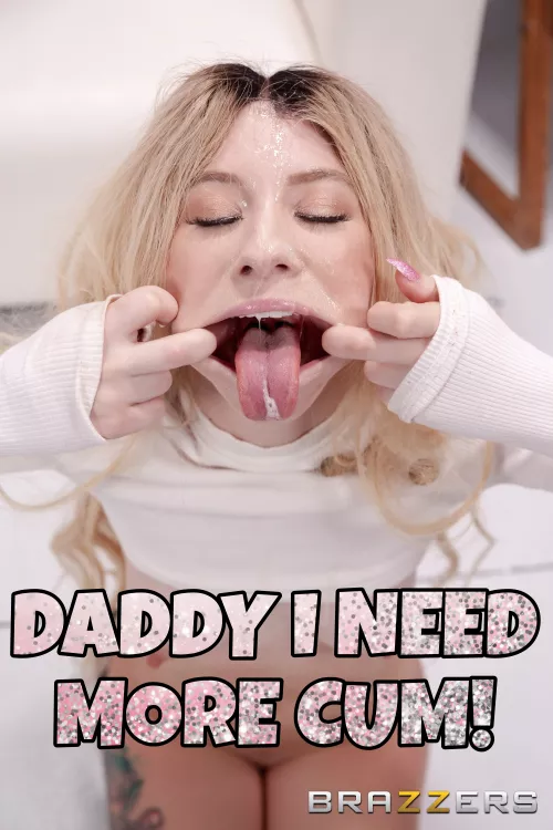 I'm not satisfied yet Daddy...