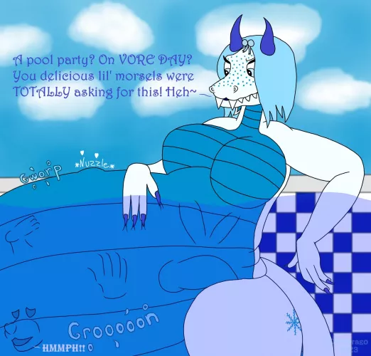 {Image} Pool Party Pudge｜1 (OC by CryoDrago)