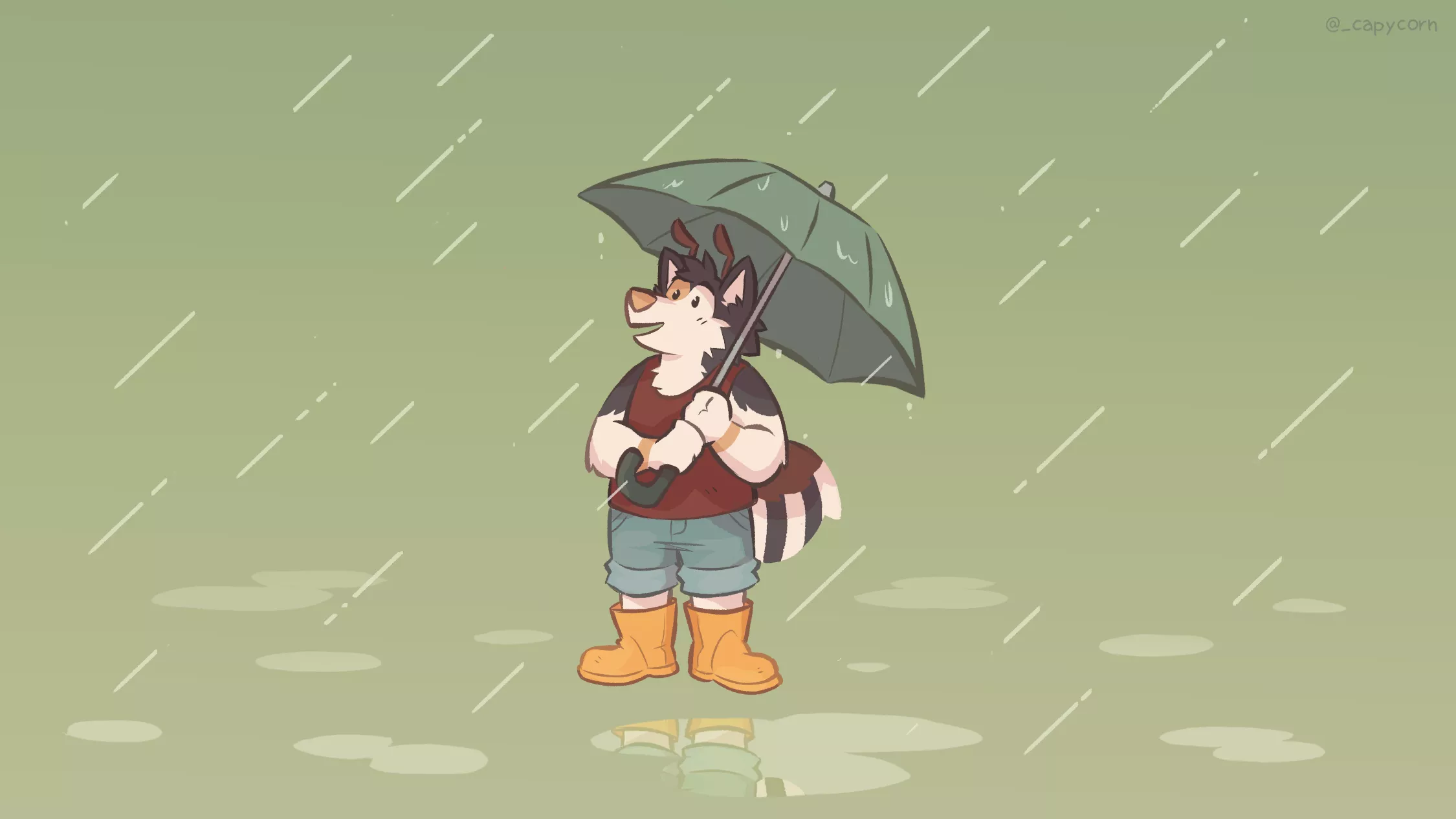 Just a lil guy ☔️✨