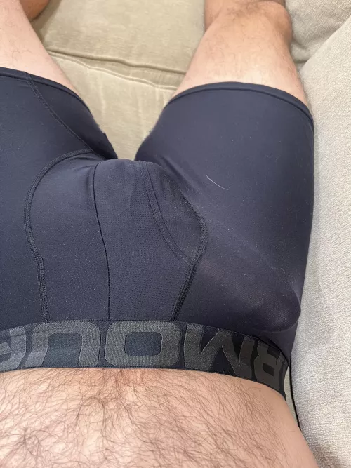 Lick it with your tongue then pull it out