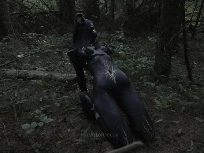 My acrylic bodypaint on Zvkvt