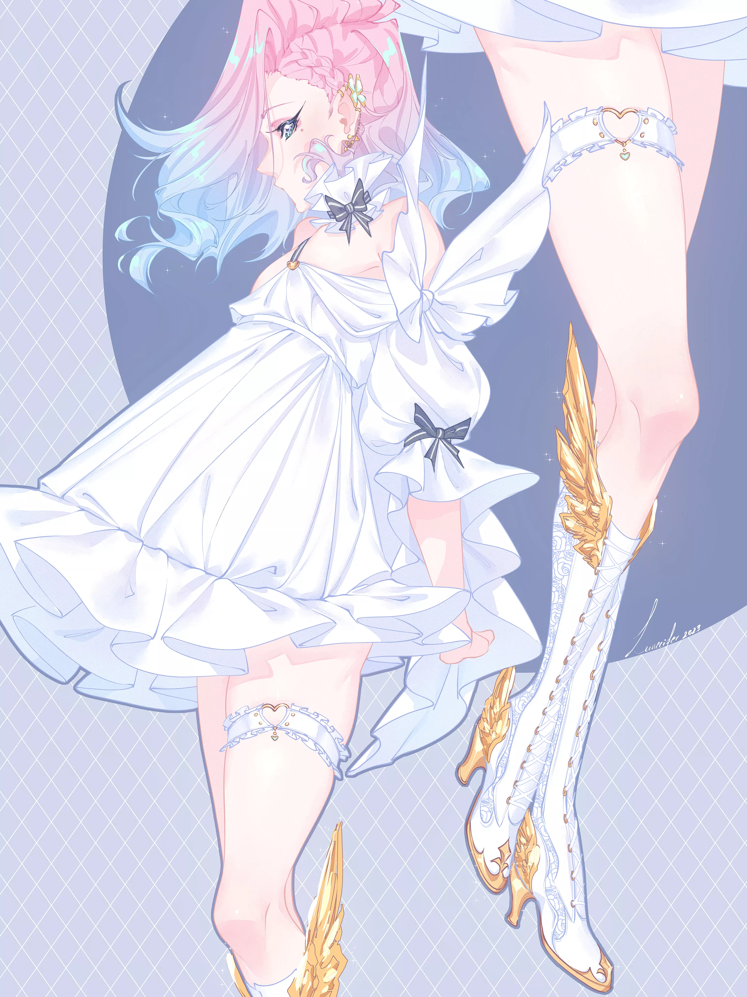 Pretty boi in pretty dress