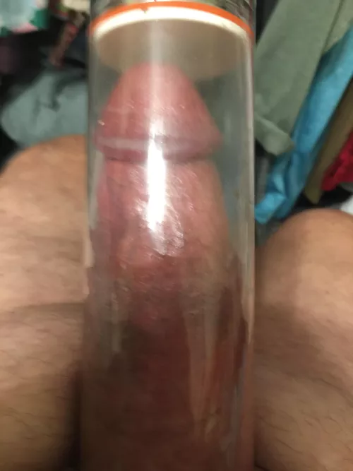 Pumping before shower