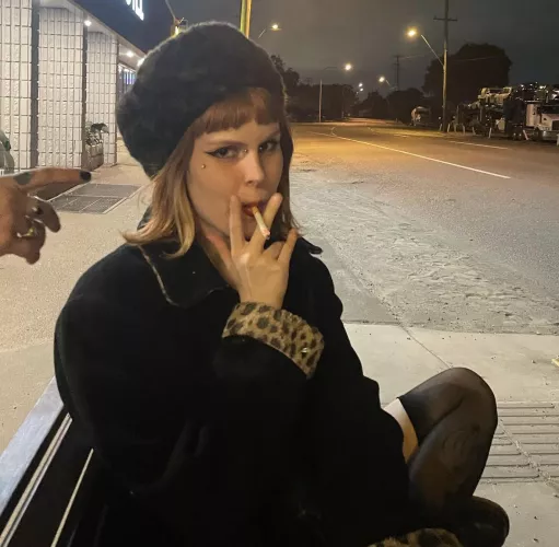 redheads who smoke after a couple of glasses of wine?