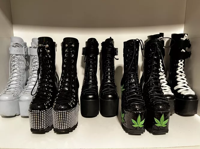 Traitor boots collection so far 🤩