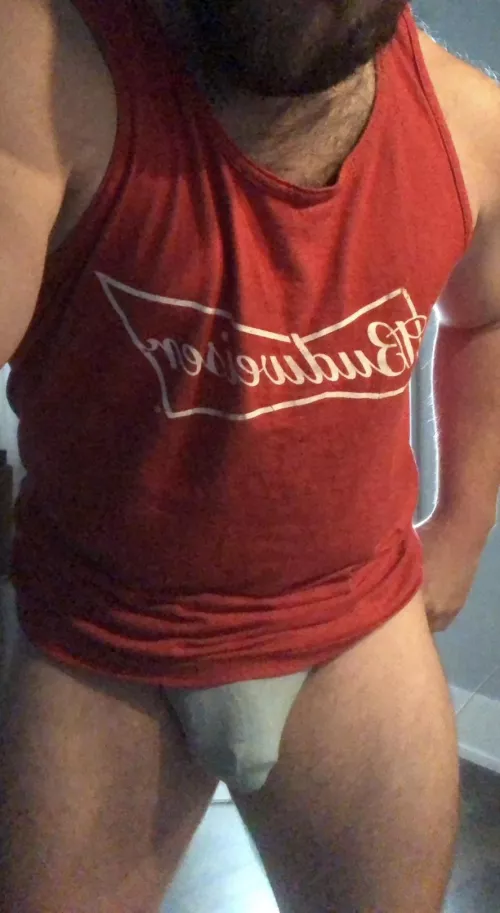 Wearing your Dad’s fave briefs 😏🤤