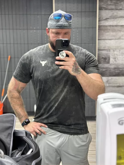 Who worked out today? (M)