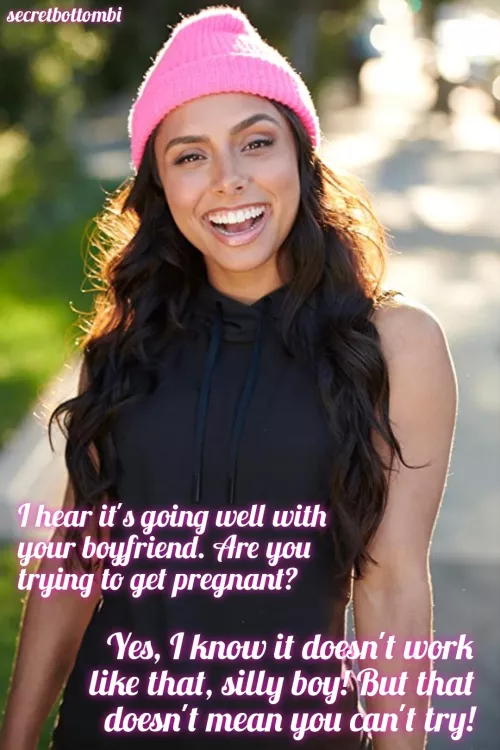 Yes it's silly, and yes I may have a breeding kink...