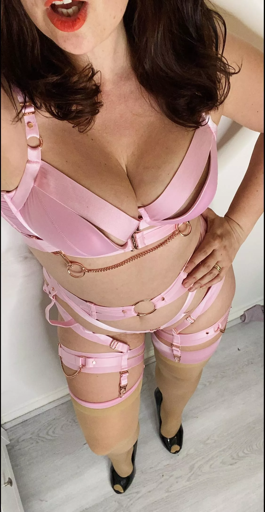 You pop round for sugar and find me like this