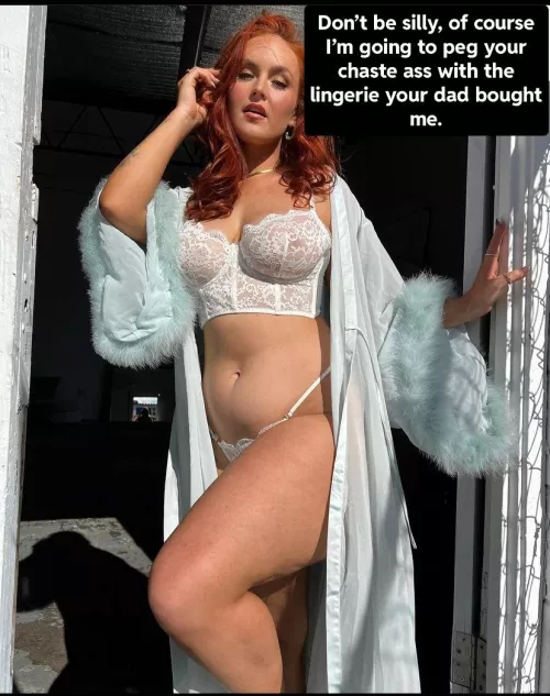 Your girlfriend cuckolded you with your dad and loved making sure you didn’t forget it.