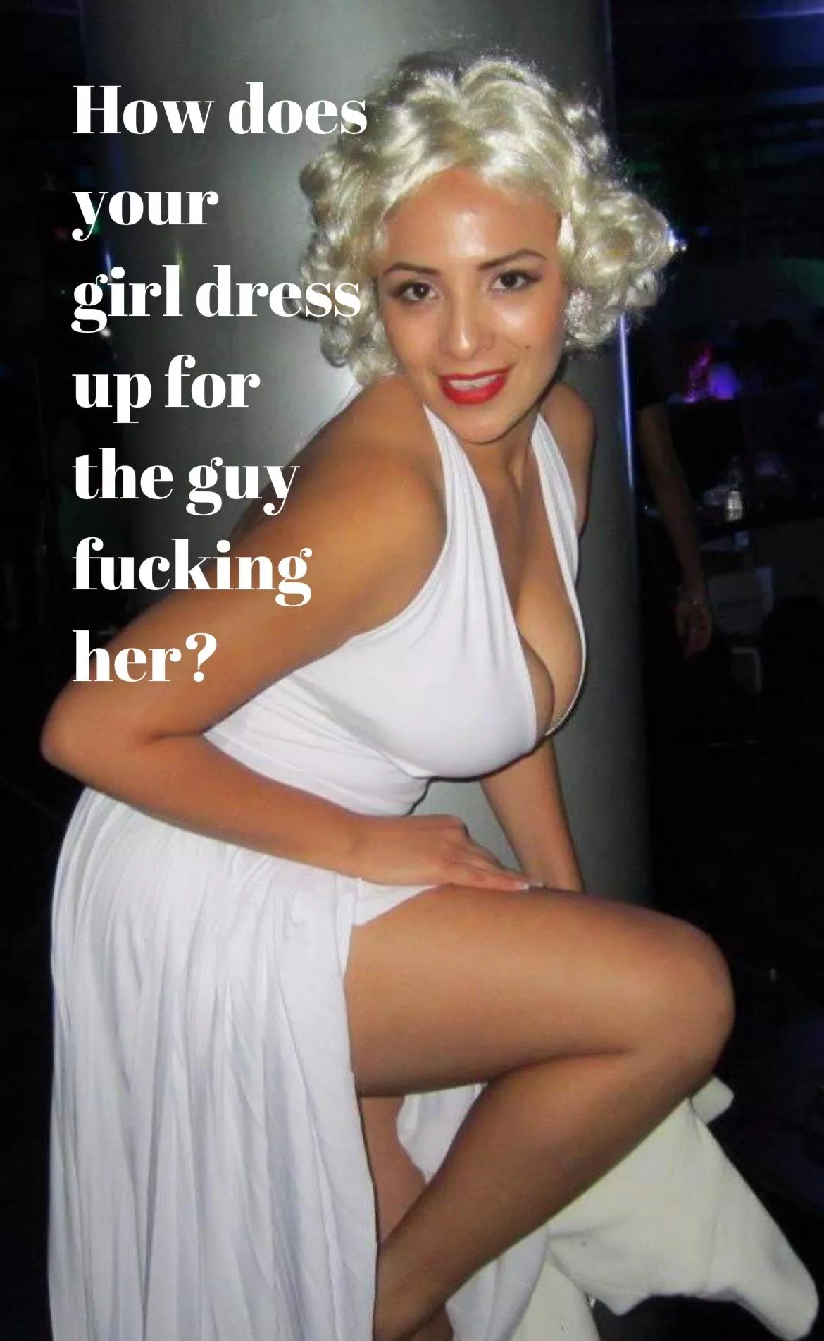 Your wife’s boyfriend likes her to dress up and role play. She’s more than happy to oblige because she knows he’ll fuck her better.