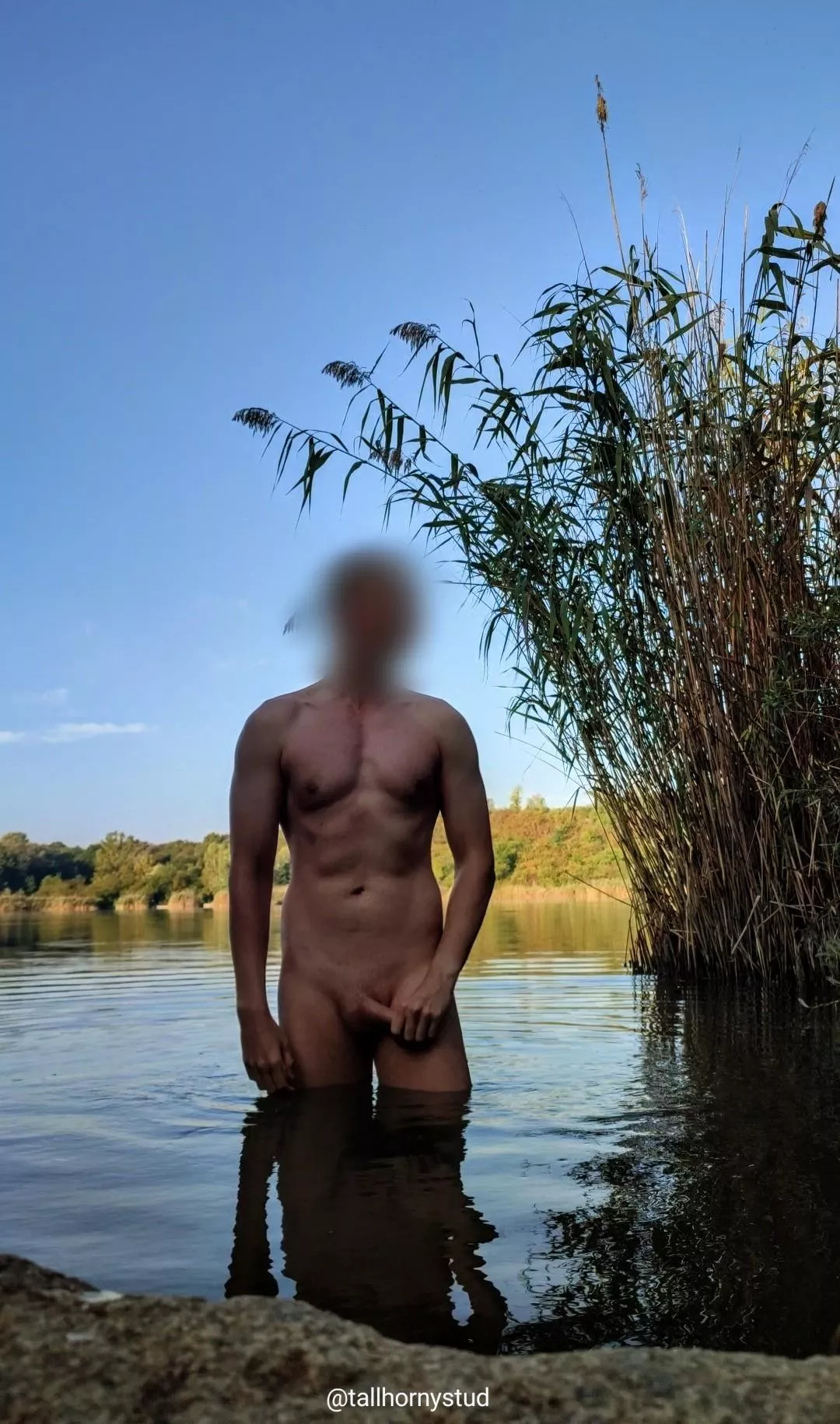 A guy on this nude beach told me I have a nice cock and I instantly got hard 😏 What would you do if you saw me?