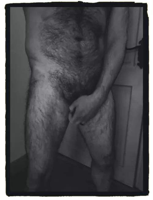 A sneaky pic before I get dressed!