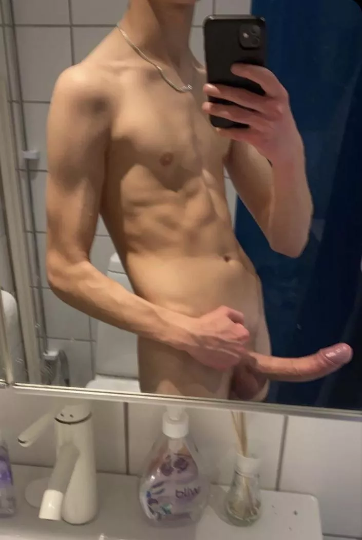 A virgin thinking about his first time